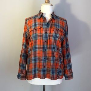 Classic plaid top
